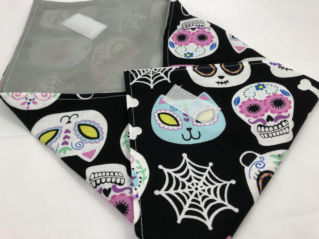 Eco-Friendly Sandwich Bag Wrap, Day of the Dead, Animals - EcoHip Custom Designs