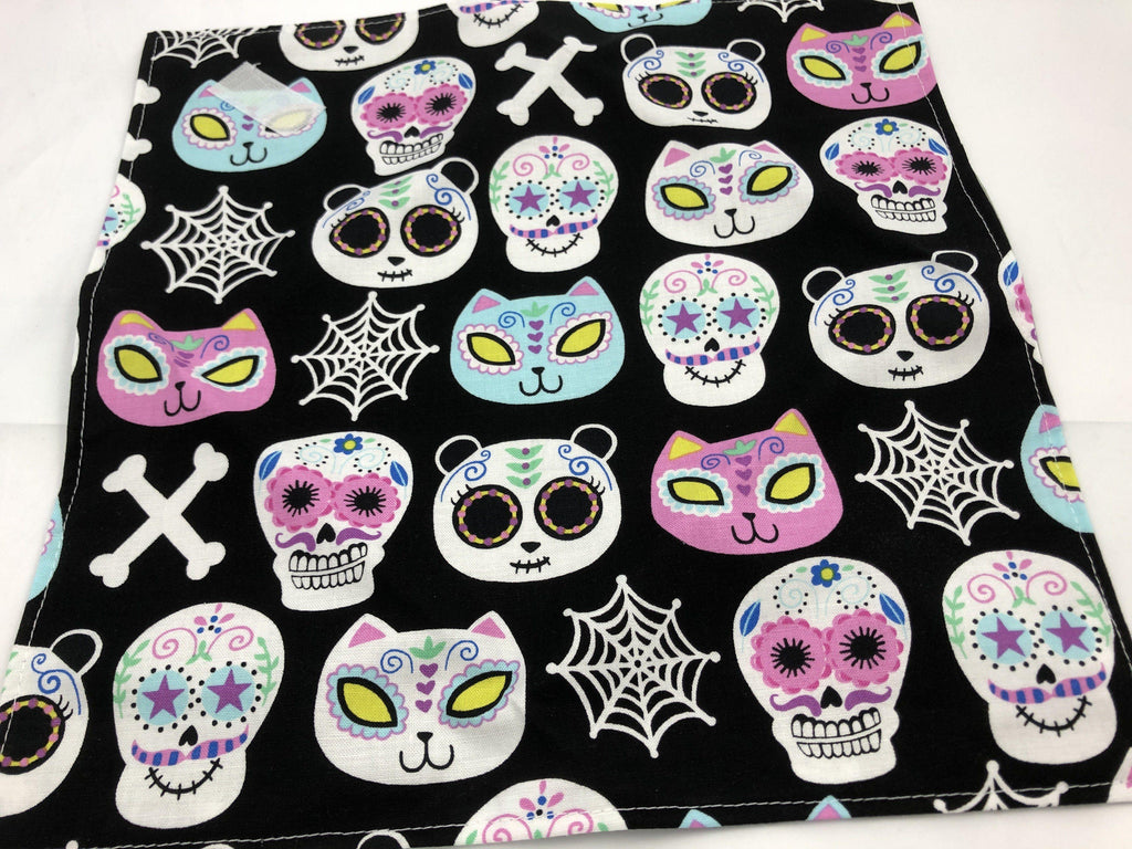 Eco-Friendly Sandwich Bag Wrap, Day of the Dead, Animals - EcoHip Custom Designs