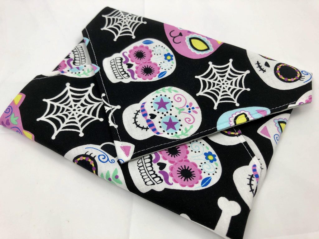 Eco-Friendly Sandwich Bag Wrap, Day of the Dead, Animals - EcoHip Custom Designs