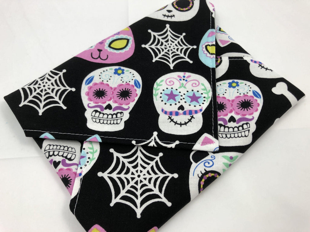 Eco-Friendly Sandwich Bag Wrap, Day of the Dead, Animals - EcoHip Custom Designs