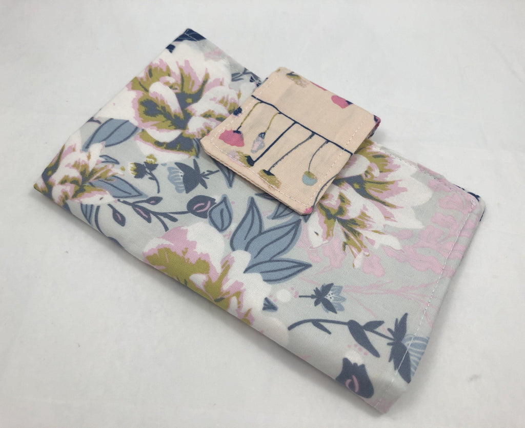 Feminine Products Pouch, Tampon and Sanitary Pad Holder, Tampon Wallet, Wild Posy - EcoHip Custom Designs