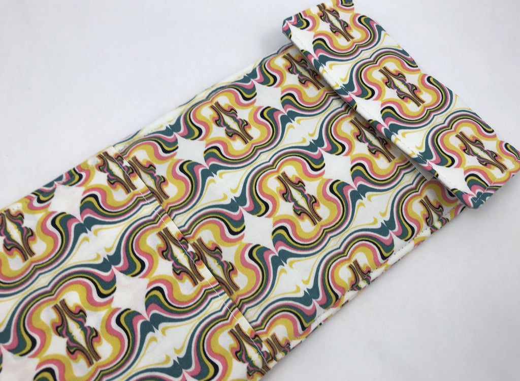 Flat Iron Case, Hair Straightener Sleeve, Travel Accessories, Hair Dresser Gift, Vibes - EcoHip Custom Designs