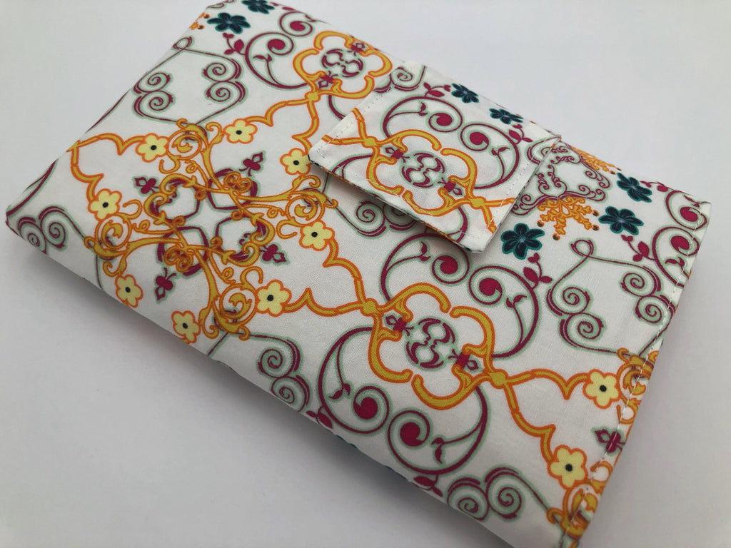 Cream Interchangeable Knitting Needle Case. Notions Storage. Crochet Hook Roll - EcoHip Custom Designs