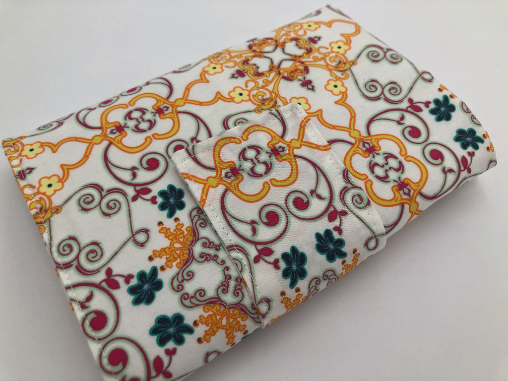 Cream Interchangeable Knitting Needle Case. Notions Storage. Crochet Hook Roll - EcoHip Custom Designs