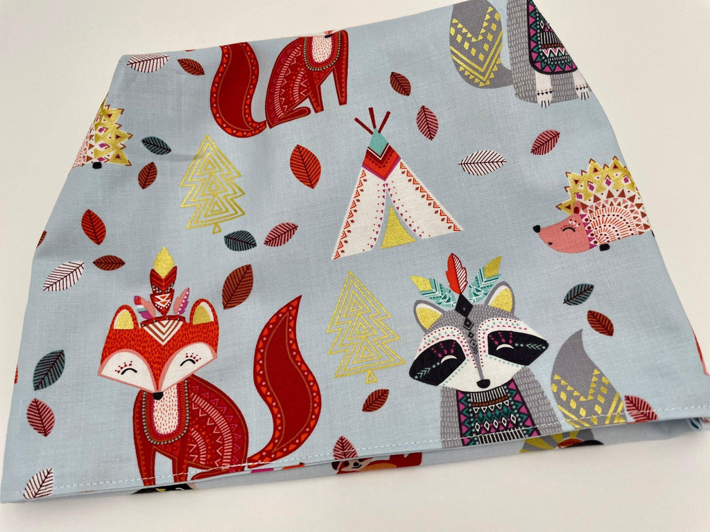 Reusable Popcorn Bag, Reusable Microwave Popcorn, Microwave Popcorn Cozy, Eco-Friendly Snack Holder - Afternoon Animals