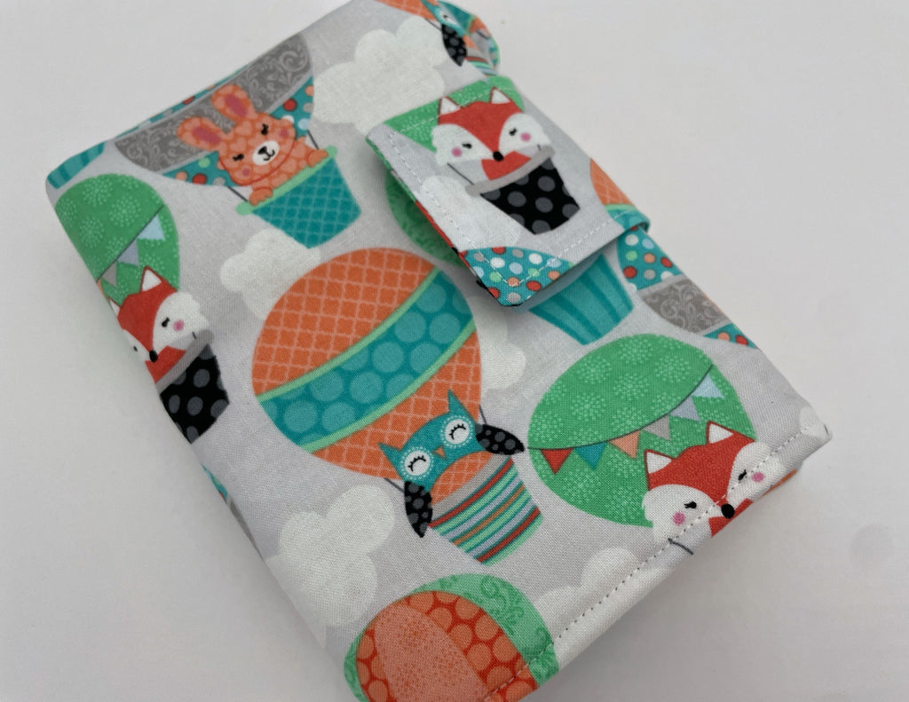 Interchangeable Knitting Needle Case, Knitting Notions Storage. Crochet Hook Roll, Knitting Needle Organizer - Animal Balloons