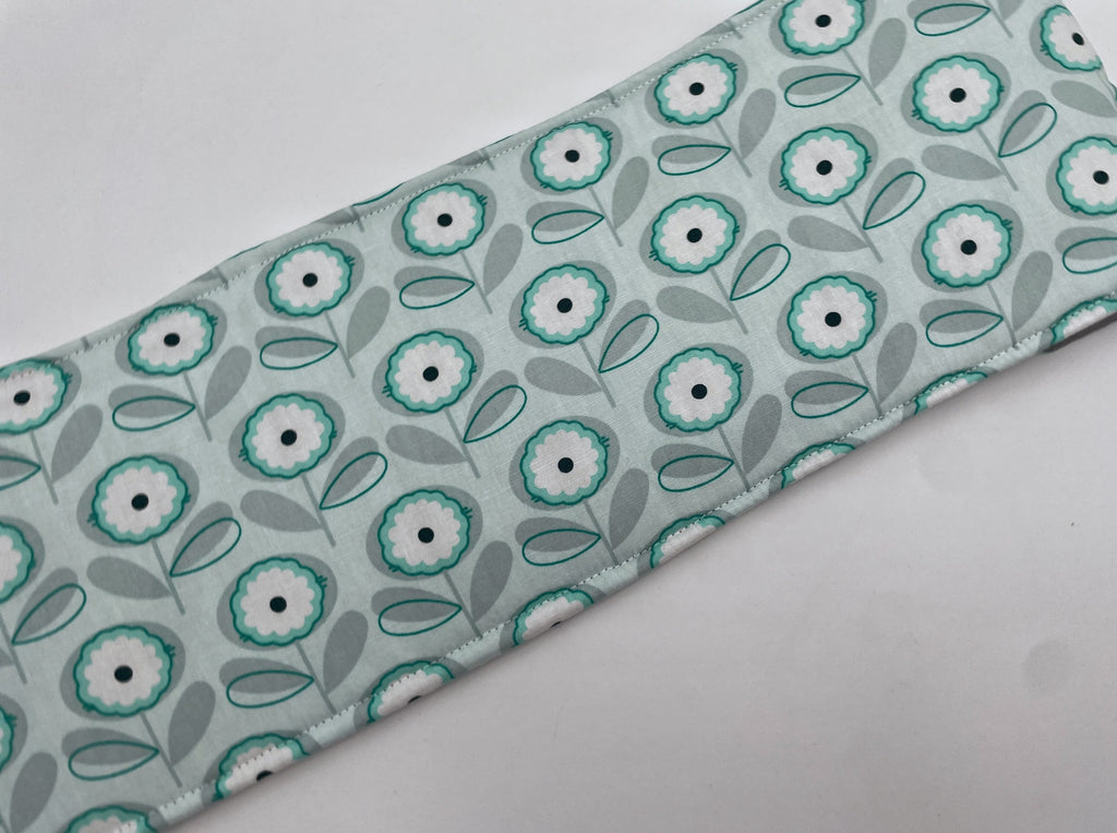 Grey Curling Iron Holder, Curling Iron Case, Travel Flat Iron Sleeve, Flat Iron Case Curling Iron Cover - Petals Menthe