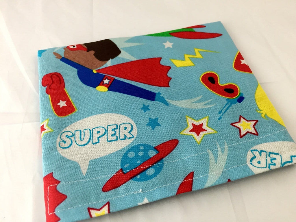 Superhero Snack Bag, Kid's Reusable Snack Bag for School,  Outer Space Super Hero - EcoHip Custom Designs