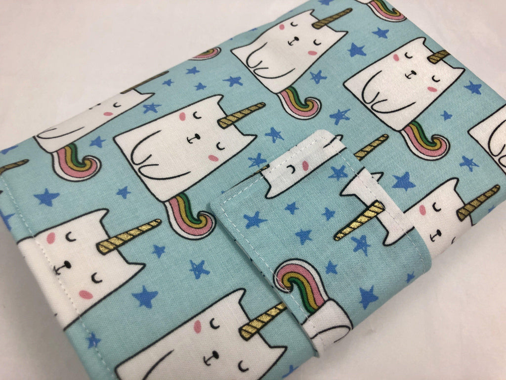 Knitting Needle Case, Interchangeable Knitting Needle Storage, Crochet Hook Roll, Cats - EcoHip Custom Designs