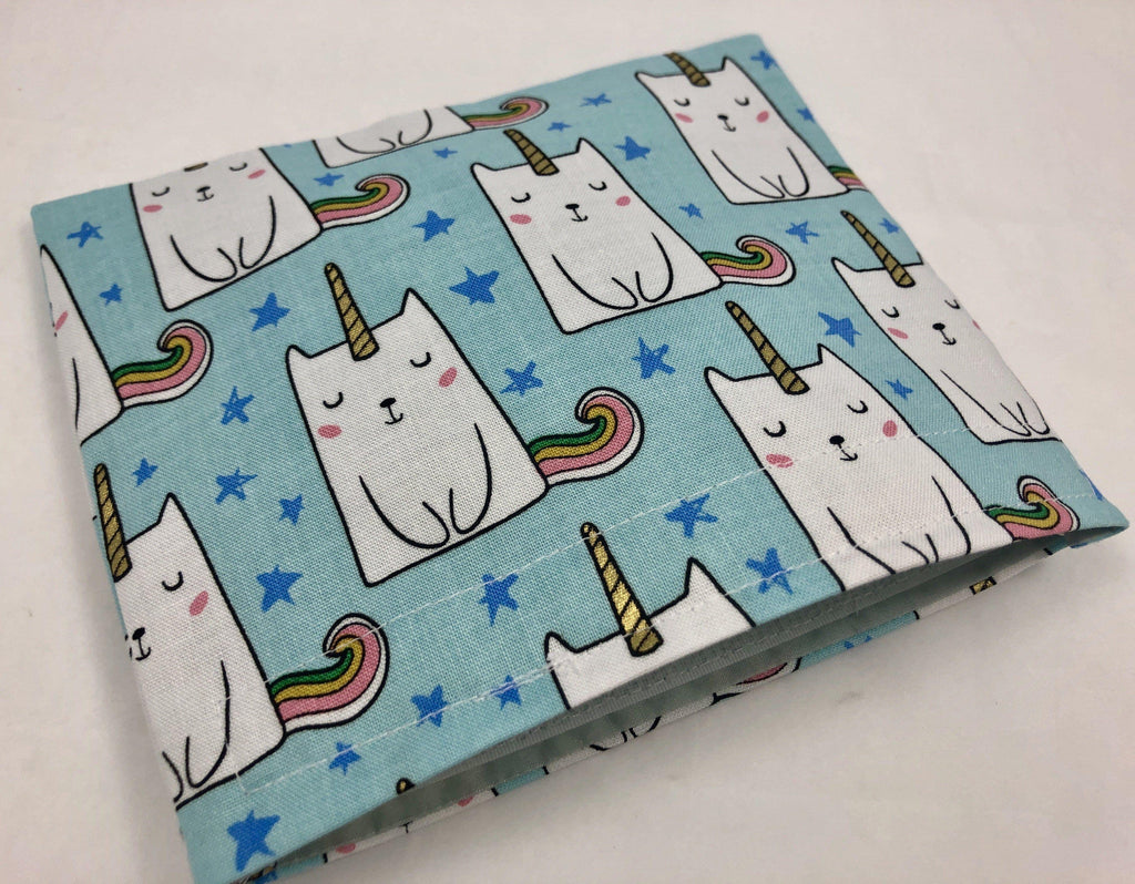 Reusable Girl’s Snack Bag, School Lunch Baggie, Cat, Unicorn - EcoHip Custom Designs