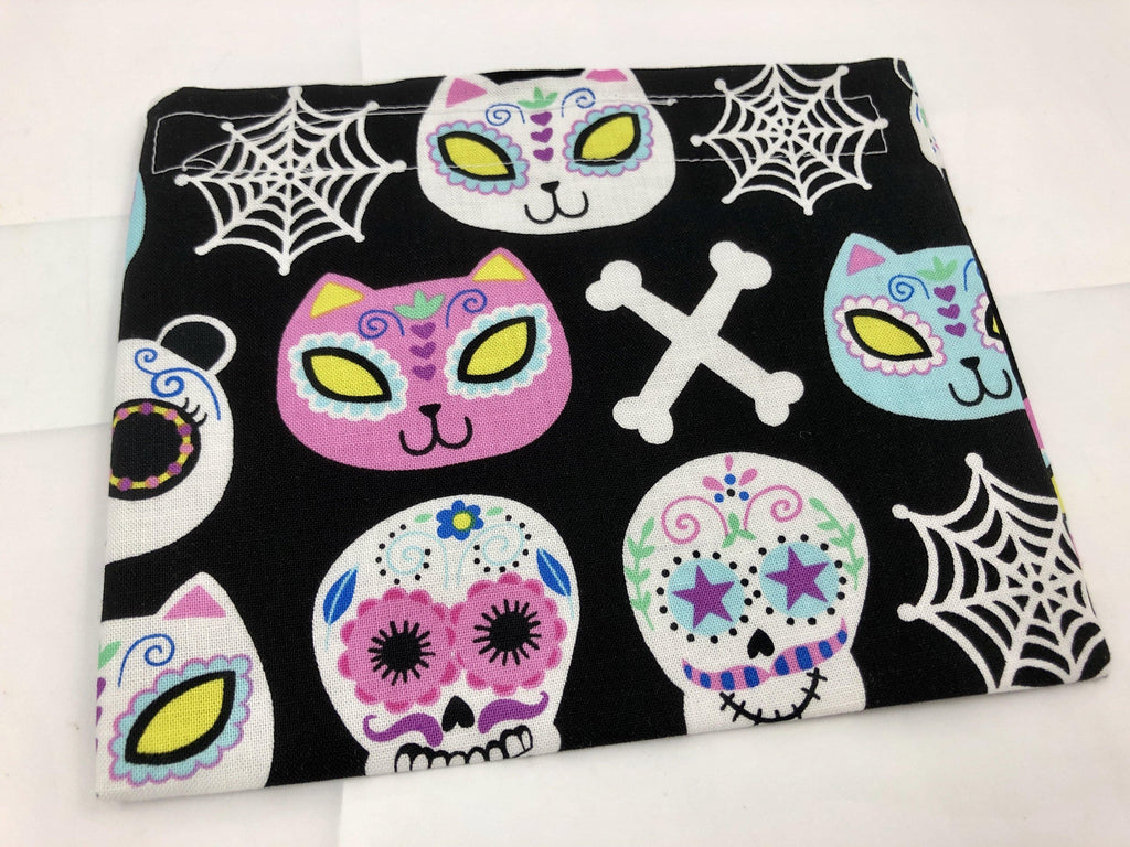 Reusable Kid’s Snack Baggie, Eco-Friendly,  Day of the Dead, Animals - EcoHip Custom Designs