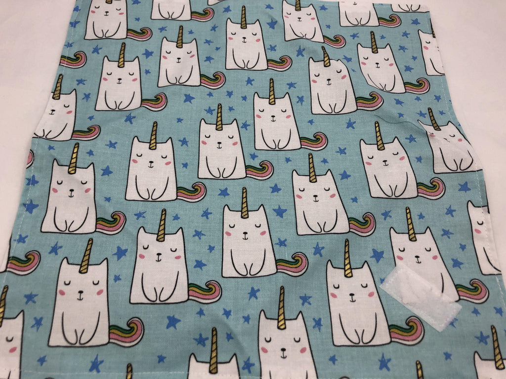 Sandwich Bag Wrap, School Lunch, Cat, Unicorn - EcoHip Custom Designs