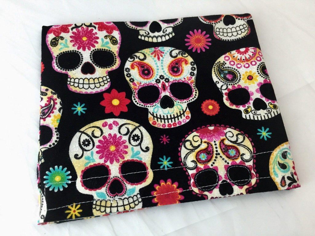 Sugar Skull Snack Bag, School Snack, Day of the Dead Lunch - EcoHip Custom Designs