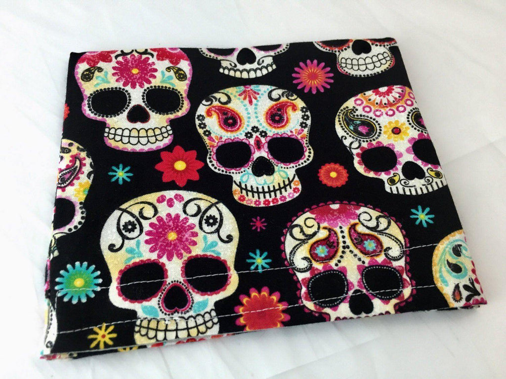 Sugar Skull Snack Bag, School Snack, Day of the Dead Lunch - EcoHip Custom Designs